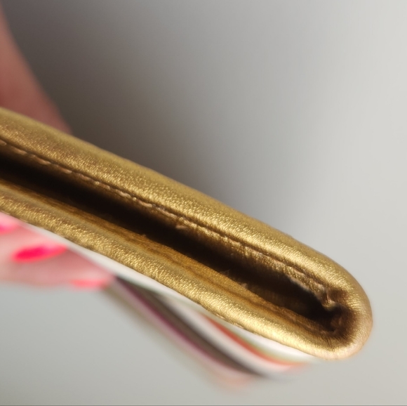 Coach Multicolor Striped Wristlet - Picture 6 of 10